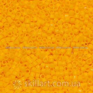 Бисер DB-1132 Miyuki Delica Beads 11/0 (натуральный, желтый насыщенный)